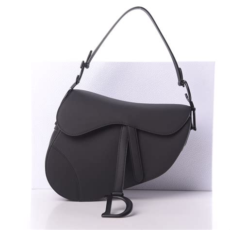 christian dior matte black saddle bag|christian dior kidney bag.